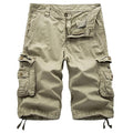 Men’s Cotton Cargo Shorts – Multi-Pocket Casual Summer Shorts