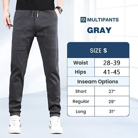 MultiPants - High Stretch Multi-pocket Durable Cargo Pants